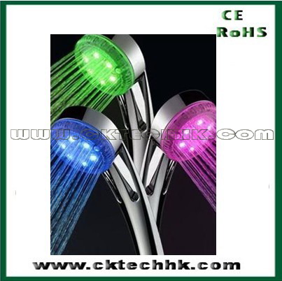 led bath and shower faucet light, led shower head light, led sho