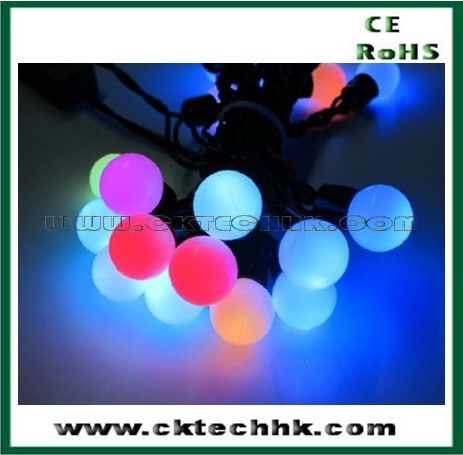 LED Christmas lights, LED party bulbs, LED string lights ball sh