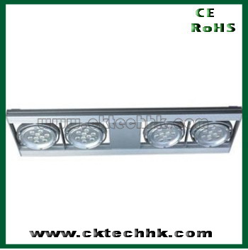 High power LED ceiling light 6*1W/6*3W