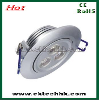 High power LED dimmable light 3*1W