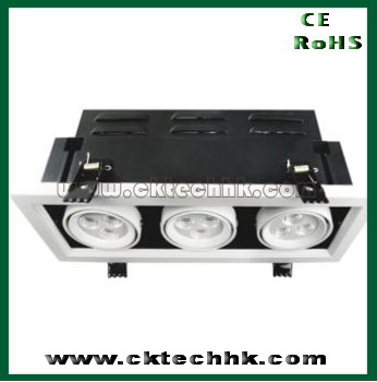 High power LED dimmable light 3*3*1W/3*3*3W