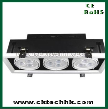 High power LED dimmable light 3*3*1W/3*3*3W