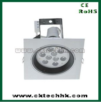 High power LED dimmable light 9*1W