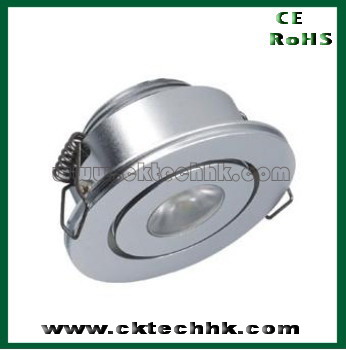 High power LED dimmable light 1*1W/1*3W