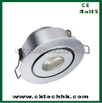 High power LED dimmable light 1*1W/1*3W
