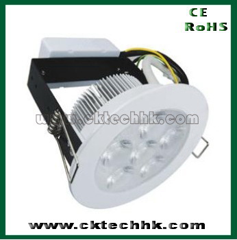 High power LED dimmable light 6*1W