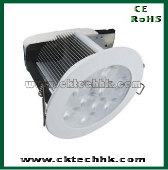 High power LED dimmable light 9*1W