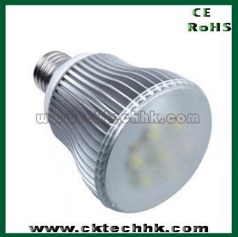 High power LED light bulb 5x1W, E27
