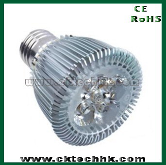 High power LED light bulb 5x1W, E27