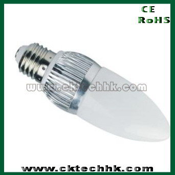 High power LED light bulb 3x1W, E27