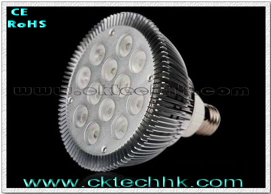 High power LED light bulb 12x1W P38